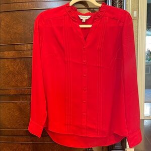 Nanette Lepore Bold Red Blouse